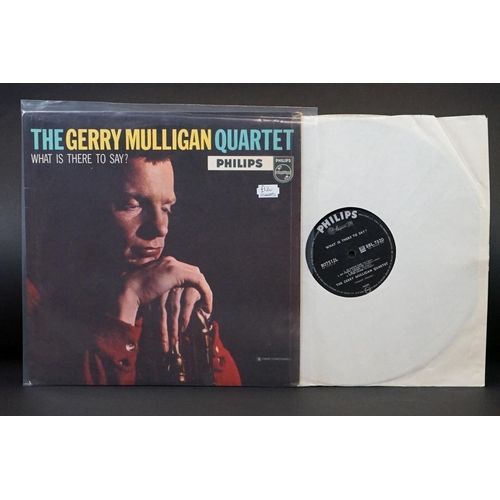 256 - Vinyl - Cool Jazz - 9 original albums by Gerry Mulligan, to include: Reunion With Chet Baker (LAE 12... 