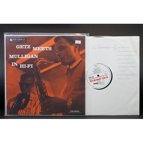 256 - Vinyl - Cool Jazz - 9 original albums by Gerry Mulligan, to include: Reunion With Chet Baker (LAE 12... 