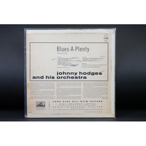 263 - Vinyl - Jazz - 9 original UK pressing albums by Johnny Hodges, to include : Blues A-Plenty (UK, H.M.... 