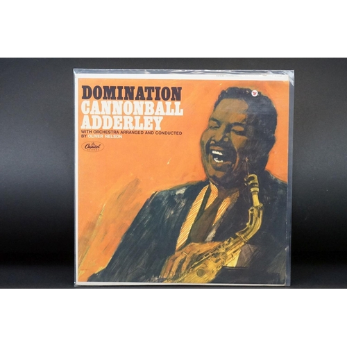 268 - Vinyl - Jazz / Bop - 13 original, mainly UK pressing albums by Cannonball Adderley, to include: Know... 