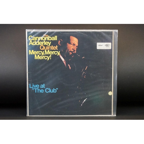 268 - Vinyl - Jazz / Bop - 13 original, mainly UK pressing albums by Cannonball Adderley, to include: Know... 