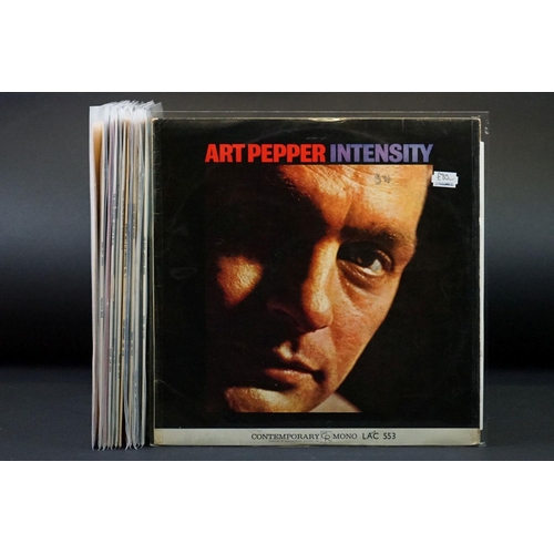 281 - Vinyl - Jazz / Bop - 13 original UK pressings on various labels, to include: Art Pepper - Intensity ... 