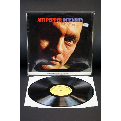 281 - Vinyl - Jazz / Bop - 13 original UK pressings on various labels, to include: Art Pepper - Intensity ... 