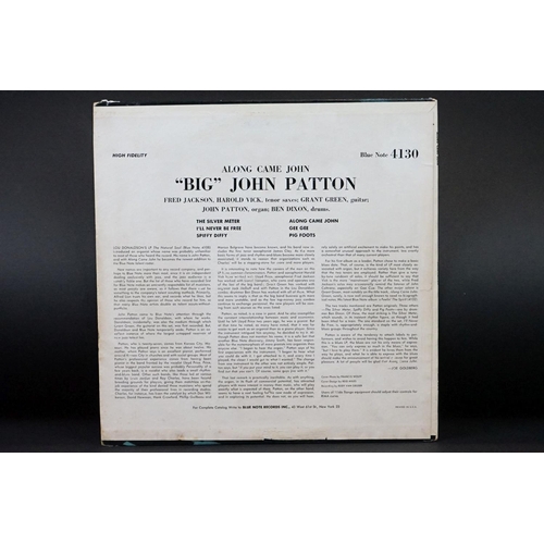 291 - Vinyl - Jazz / Blue Note - 3 original USA pressing Blue Note albums, to include: ‘Big’ John Patton -... 