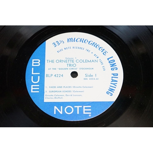 293 - Vinyl - Jazz / Blue Note - 3 original USA pressing Blue Note albums, to include: The Ornette Coleman... 