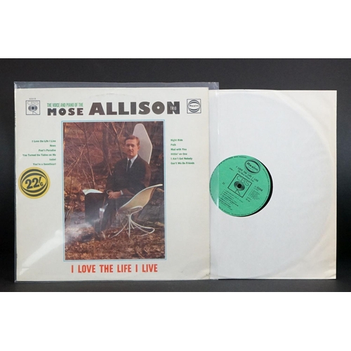 271 - Vinyl - Jazz - 8 Mose Allison original albums, to include: Local Color (original UK Esquire Records,... 