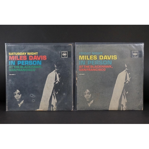 274 - Vinyl - Jazz - 12 original Miles Davis albums to include: Big Fun (original UK double, CBS, 88024), ... 