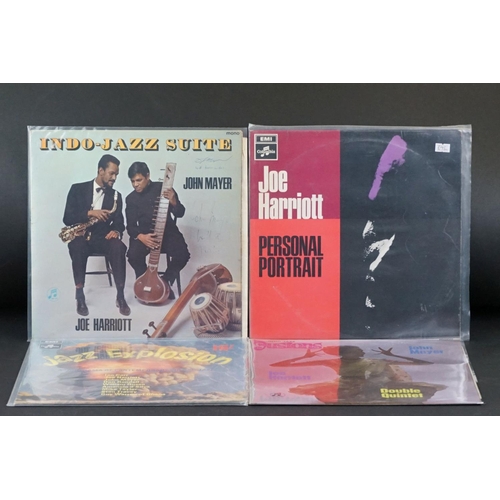 277 - Vinyl  & Autograph - British Jazz - 4 original UK pressing albums, by Joe Harriott, to include: Pers... 