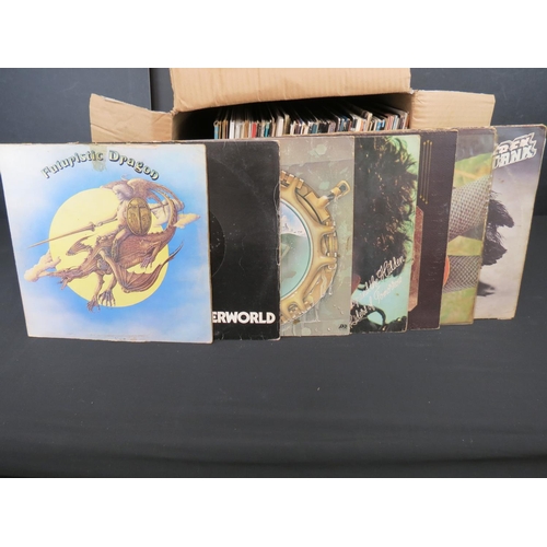 102 - Vinyl - Over 70 Rock & Pop LP's including T-Rex (many), Bruce Springsteen, Kate Bush, Traffic, The D... 