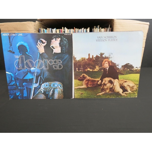 110 - Vinyl - Over 70 Rock & Pop LP's including Doors, Joni Mitchell, Van Morrison, Eric Clapton, Genesis,... 