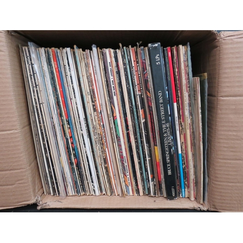 116 - Vinyl - Over 70 Rock & Pop LP's including The Who, Rory Gallagher, Bruce Springsteen, Queen, Kate Bu... 