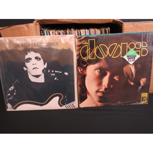 117 - Vinyl - Over 70 Rock & Pop LP's including Lou Reed, Fleetwood Mac, The Doors, Curved Air, Caravan, N... 