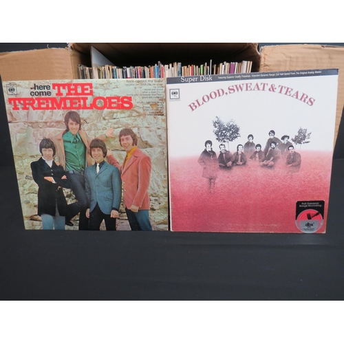 121 - Vinyl - Over 70 Rock & Pop LP's including Eddie Cochran, Free, Wishbone Ash, Blood Sweat And Tears (... 