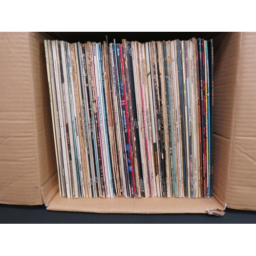 125 - Vinyl - Approx 70 rock & pop LPs including ZZ Top, Bob Dylan, David Byrne, Neil Ardley, Beach Boys, ... 