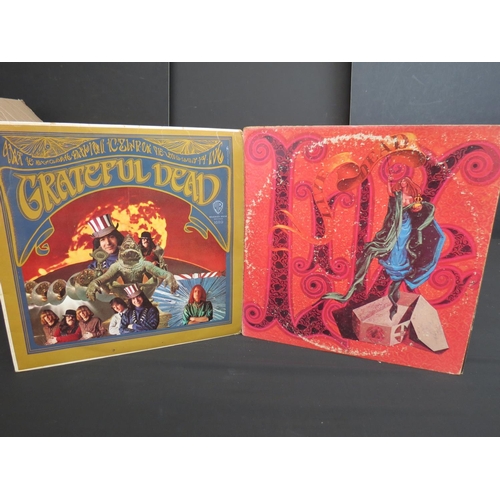 129 - Vinyl - 28 Grateful Dead LPs and one 12