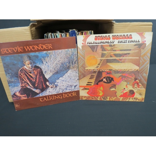 133 - Vinyl - Over 50 Tamla Motown LPs and box set including Stevie Wonder, Jr Walker, Marvin Gaye, The Is... 