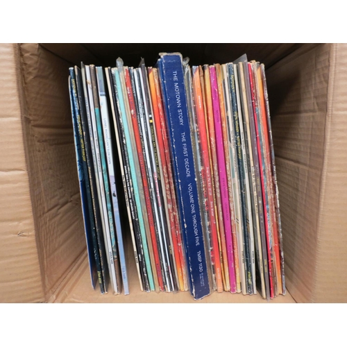 133 - Vinyl - Over 50 Tamla Motown LPs and box set including Stevie Wonder, Jr Walker, Marvin Gaye, The Is... 