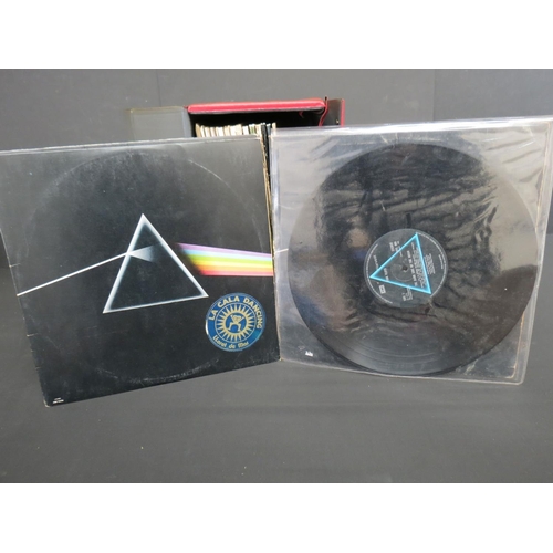 140 - Vinyl - 20 Pink Floyd LPs including considerable duplication featuring Dark Side Of The Moon, Relics... 