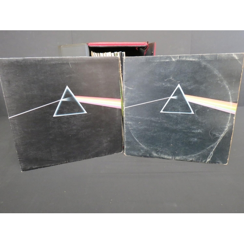 140 - Vinyl - 20 Pink Floyd LPs including considerable duplication featuring Dark Side Of The Moon, Relics... 