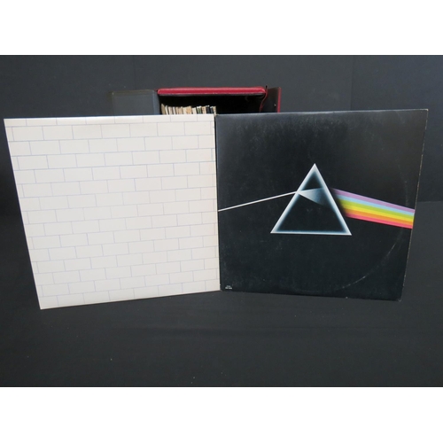 140 - Vinyl - 20 Pink Floyd LPs including considerable duplication featuring Dark Side Of The Moon, Relics... 