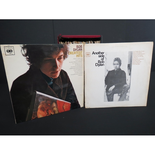 141 - Vinyl - Over 40 Bob Dylan LPs spanning his career including duplication.  Condition varies throughou... 