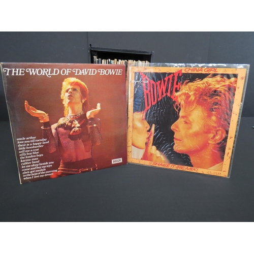 142 - Vinyl - 41 David Bowie LPs and 6 12