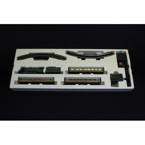 14 - Two boxed Hornby OO gauge electric train sets to include R1001 Flying Scotsman and R824 Intercity 12... 