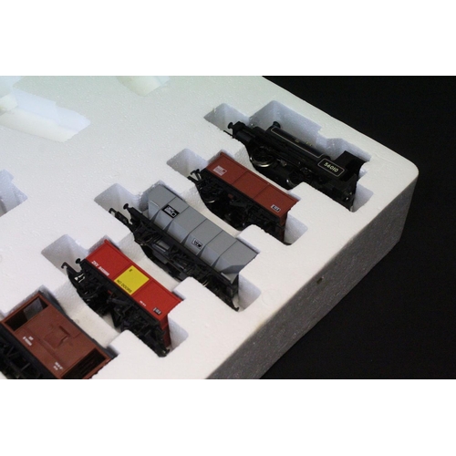 17 - Four boxed Hornby OO gauge electric train sets to include R1032 Mainline Steam, R1020 Irish freight ... 