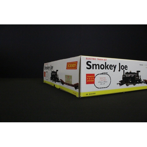 17 - Four boxed Hornby OO gauge electric train sets to include R1032 Mainline Steam, R1020 Irish freight ... 