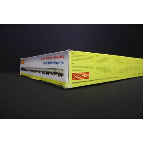 18 - Boxed ltd edn Hornby OO gauge R2166 South Wales Express Train Pack, complete with County of Cornwall... 