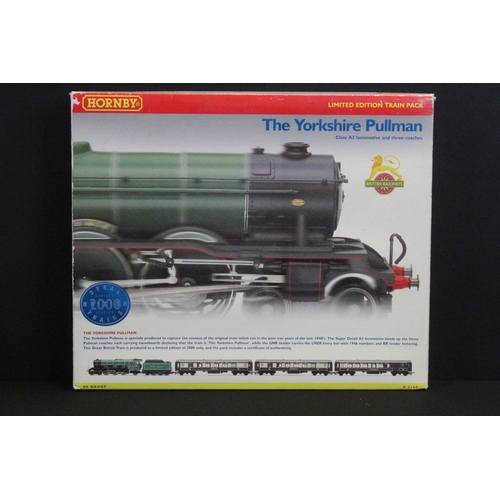 19 - Boxed ltd edn Hornby OO gauge R2168 The Yorkshire Pullman Train Pack complete with St Simon locomoti... 