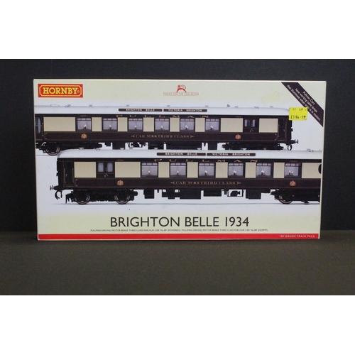 22 - Boxed Hornby OO gauge R2987 Brighton Belle 1934 Train Pack
