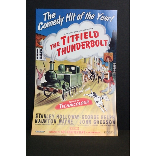 39 - Boxed ltd edn Hornby OO gauge The Titfield Thunderbolt locomotive, complete with poster & DVD