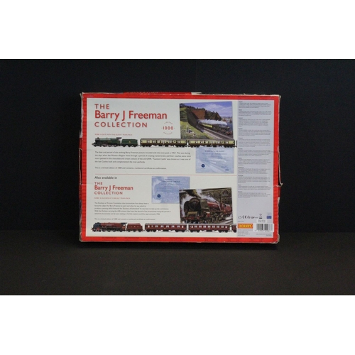 43 - Boxed Hornby OO gauge R2986 The Barry J Freeman Collection Train Pack, complete with Taunton Castle ... 