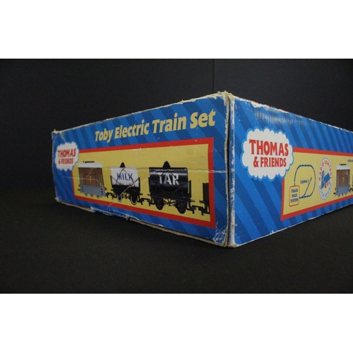 52 - Boxed Hornby OO gauge R9044 Thomas & Friends Toby Electric Train Set, complete