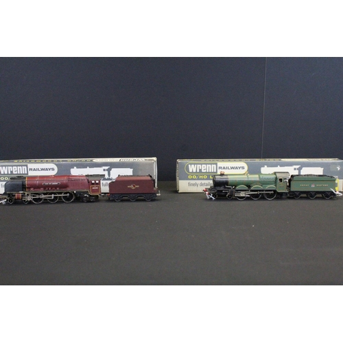 58 - Two boxed Wrenn OO gauge locomotives to include W2226 4-6-2 London City BR and W2247 4-6-0 Clun Cast... 