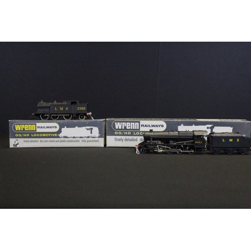 60 - Two boxed Wrenn OO gauge locomotives to include W2225 2-8-0 Freight LMS and W2215 0-6-2 Tank LMS
