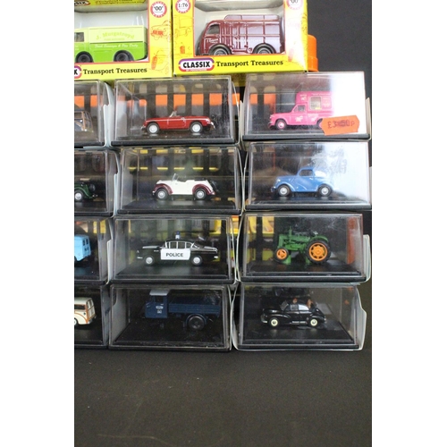 75 - Ex Shop Stock - Around 70 boxed / cased 1:76 scaled diecast models to include 46 x Classix & 24 x Ox... 