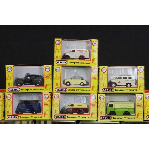 75 - Ex Shop Stock - Around 70 boxed / cased 1:76 scaled diecast models to include 46 x Classix & 24 x Ox... 