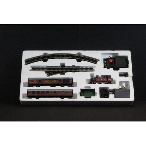 51 - Two boxed OO gauge train sets to include Hornby R1144 Night Mail and Airfix GMR Cornish Riviera Padd... 