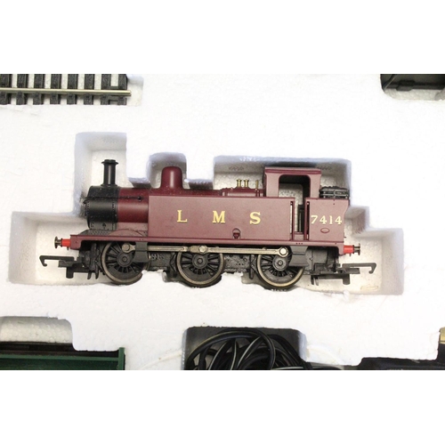 51 - Two boxed OO gauge train sets to include Hornby R1144 Night Mail and Airfix GMR Cornish Riviera Padd... 