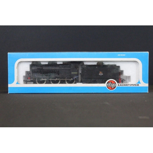 87 - Four boxed Airfix OO gauge locomotives to include 54150-1 Prairie Tank Locomotive 2-6-2 GWR green li... 