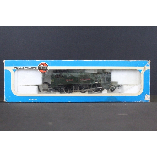 87 - Four boxed Airfix OO gauge locomotives to include 54150-1 Prairie Tank Locomotive 2-6-2 GWR green li... 