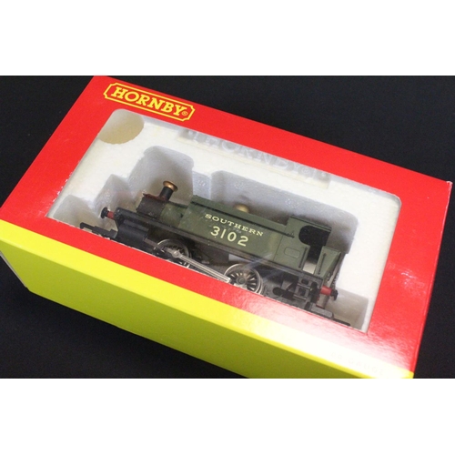 90 - Six boxed Hornby OO gauge locomotives to include R2439 Southern 0-4-0T Industrial Locomotive 7, R287... 