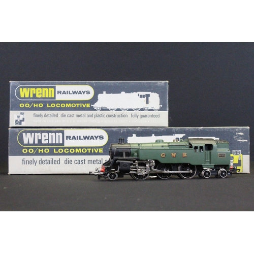 105 - Two boxed Wrenn OO gauge locomotives to include W2220 2-6-4 Tank GWR & W2224 2-8-0 Freight BR