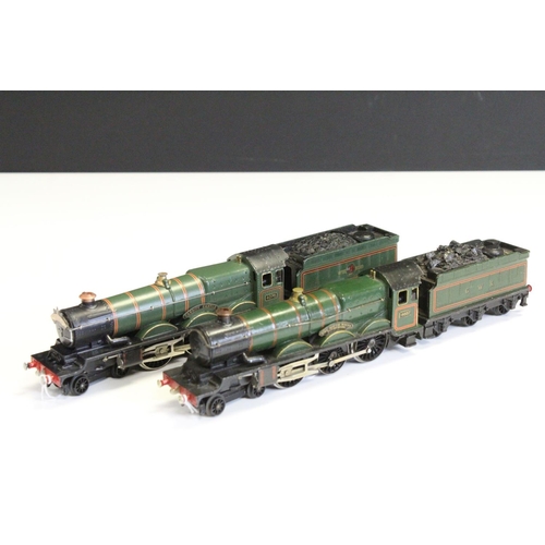 105A - Two Wrenn OO gauge locomotives to include The South Wales Borderers and Cardiff Castle