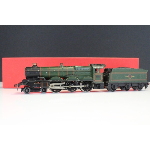 107 - Four Hornby Dublo locomotives to include 2225 LMR 2-8-0 8F in reproduction box, Cardiff Castle, Mall... 