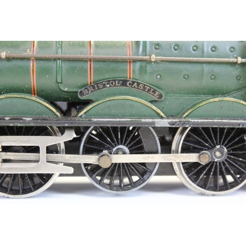 107 - Four Hornby Dublo locomotives to include 2225 LMR 2-8-0 8F in reproduction box, Cardiff Castle, Mall... 