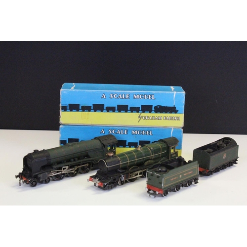 111 - Two boxed Graham Farish OO gauge 2-6-2 GWR Pannier Tank locomotives plus 2 unmarked diecast built lo... 