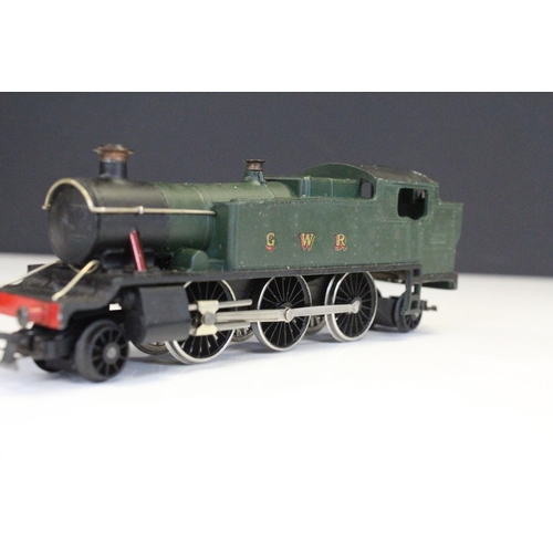 111 - Two boxed Graham Farish OO gauge 2-6-2 GWR Pannier Tank locomotives plus 2 unmarked diecast built lo... 